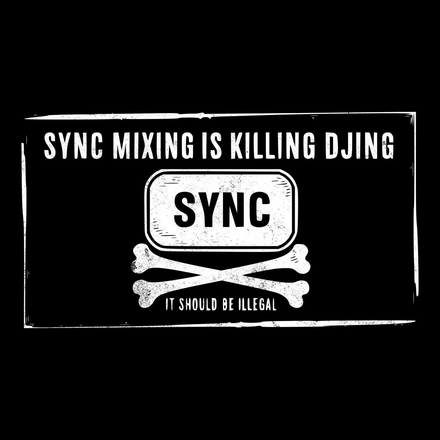 Printify Sync Mixing Is Killing DJing T-Shirt