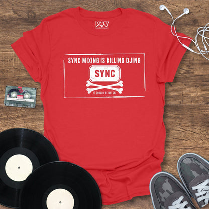 Printify Sync Mixing Is Killing DJing T-Shirt