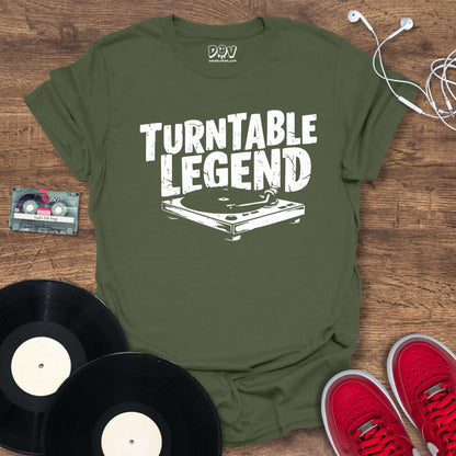 Printify Turntable Legend T-Shirt