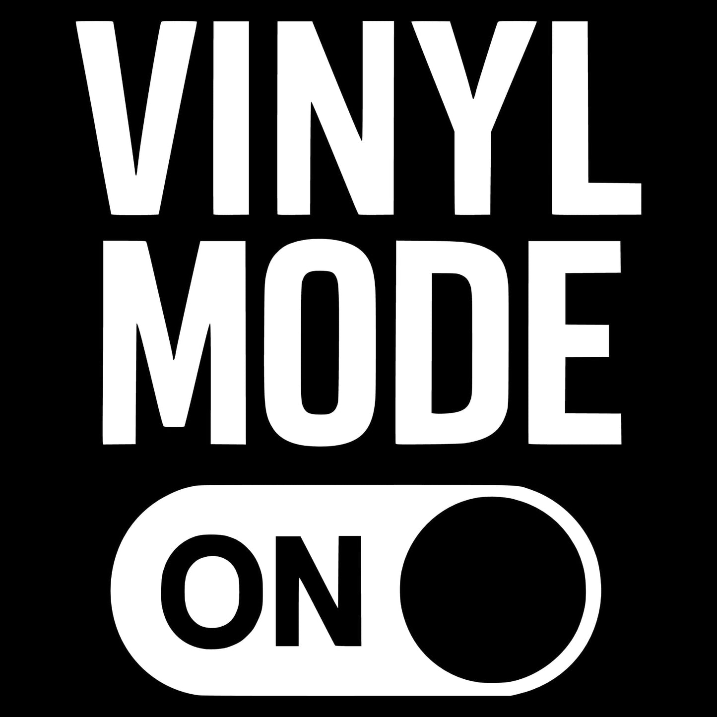 Printify Vinyl Mode On T-Shirt