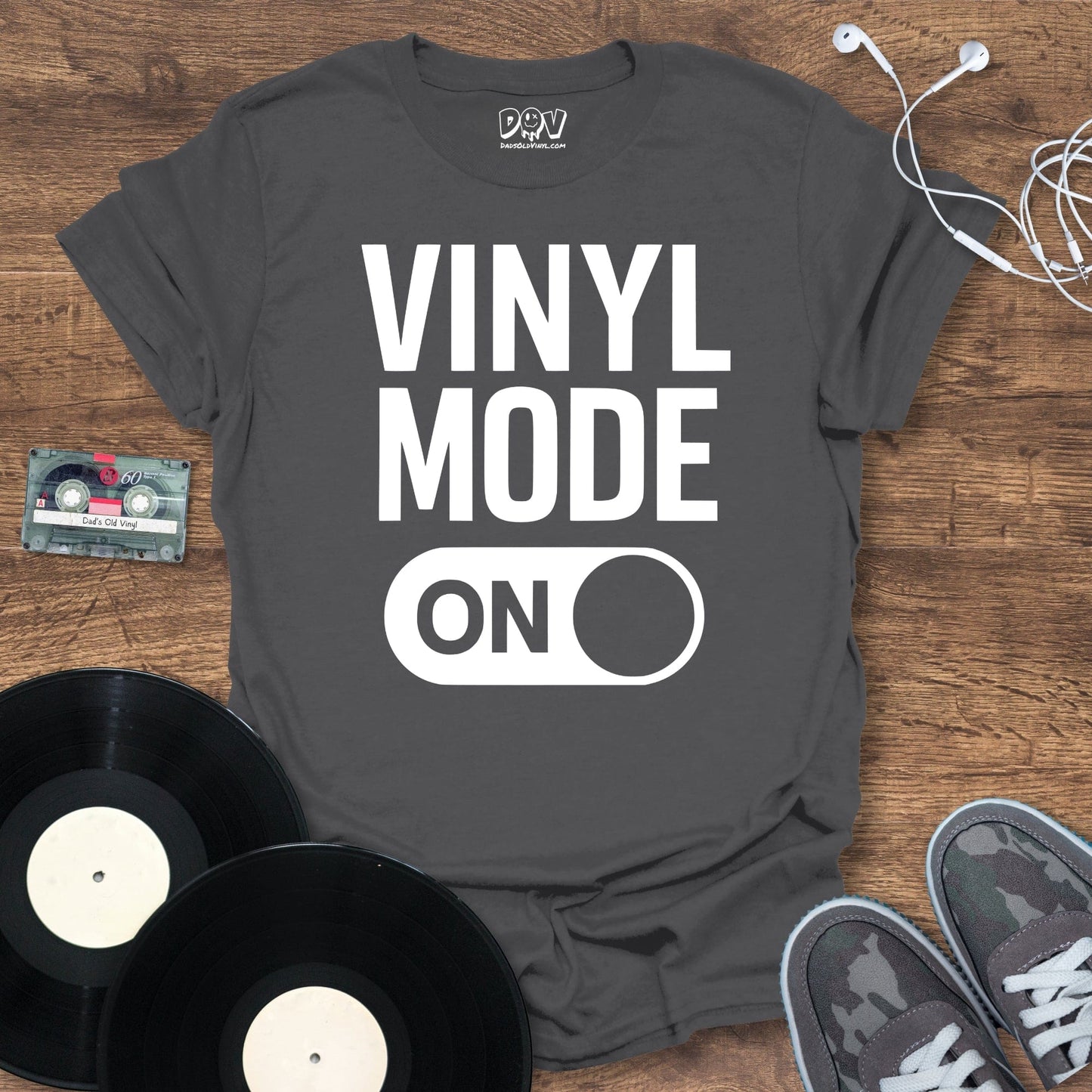 Printify Vinyl Mode On T-Shirt