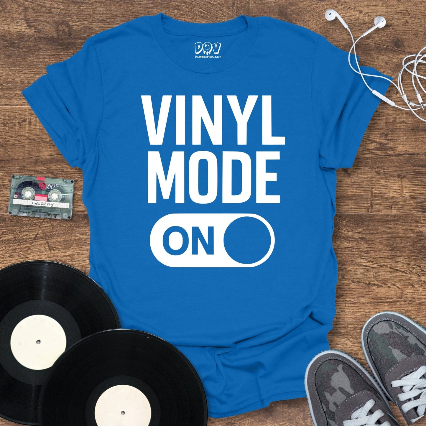 Printify Vinyl Mode On T-Shirt