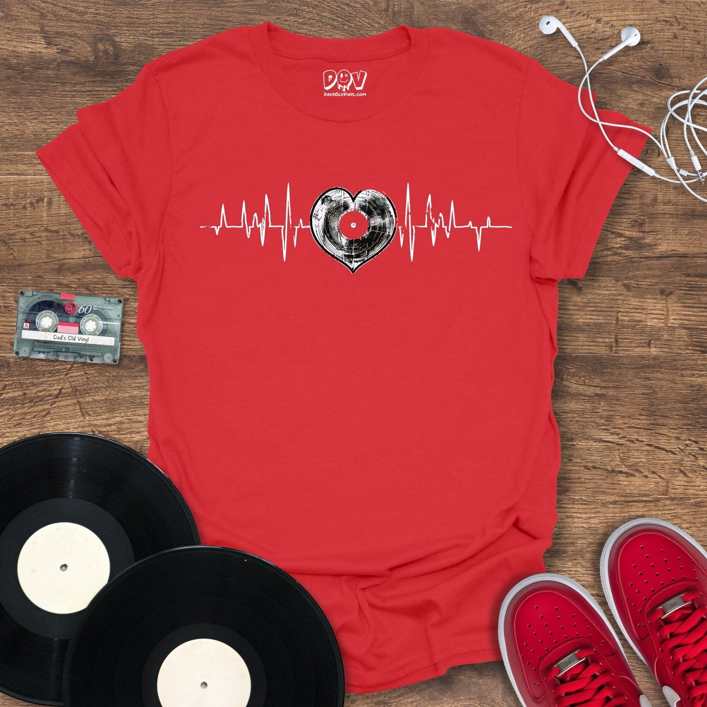 Printify Vinyl Pulse T-Shirt