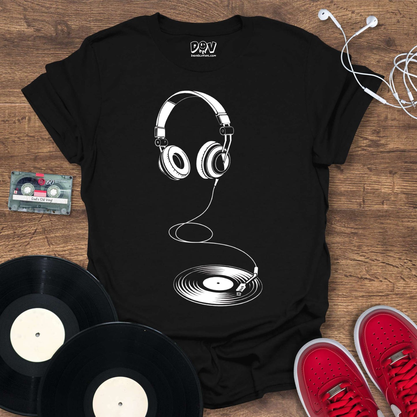 Printify Vinyl To Ears T-Shirt