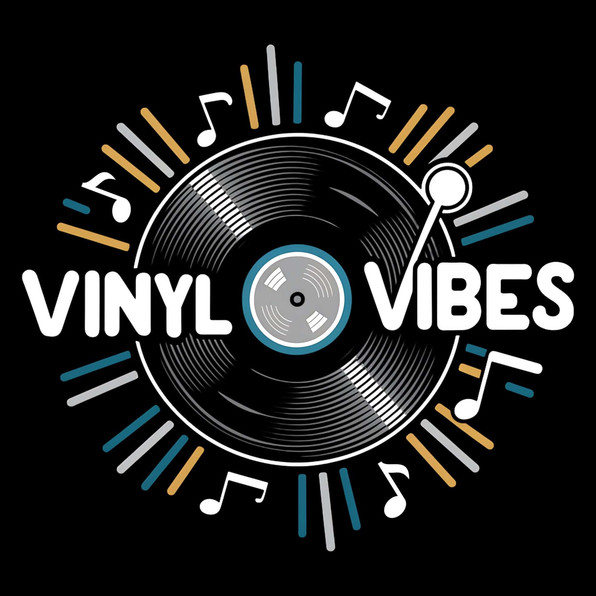 Printify Vinyl Vibes T-Shirt