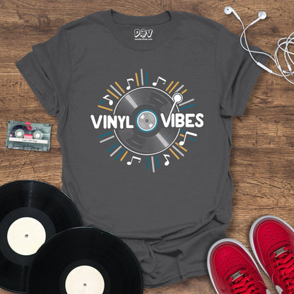 Printify Vinyl Vibes T-Shirt