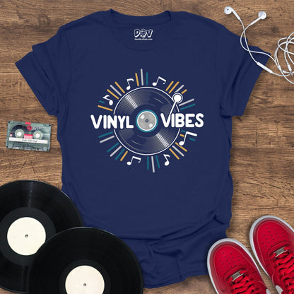 Printify Vinyl Vibes T-Shirt