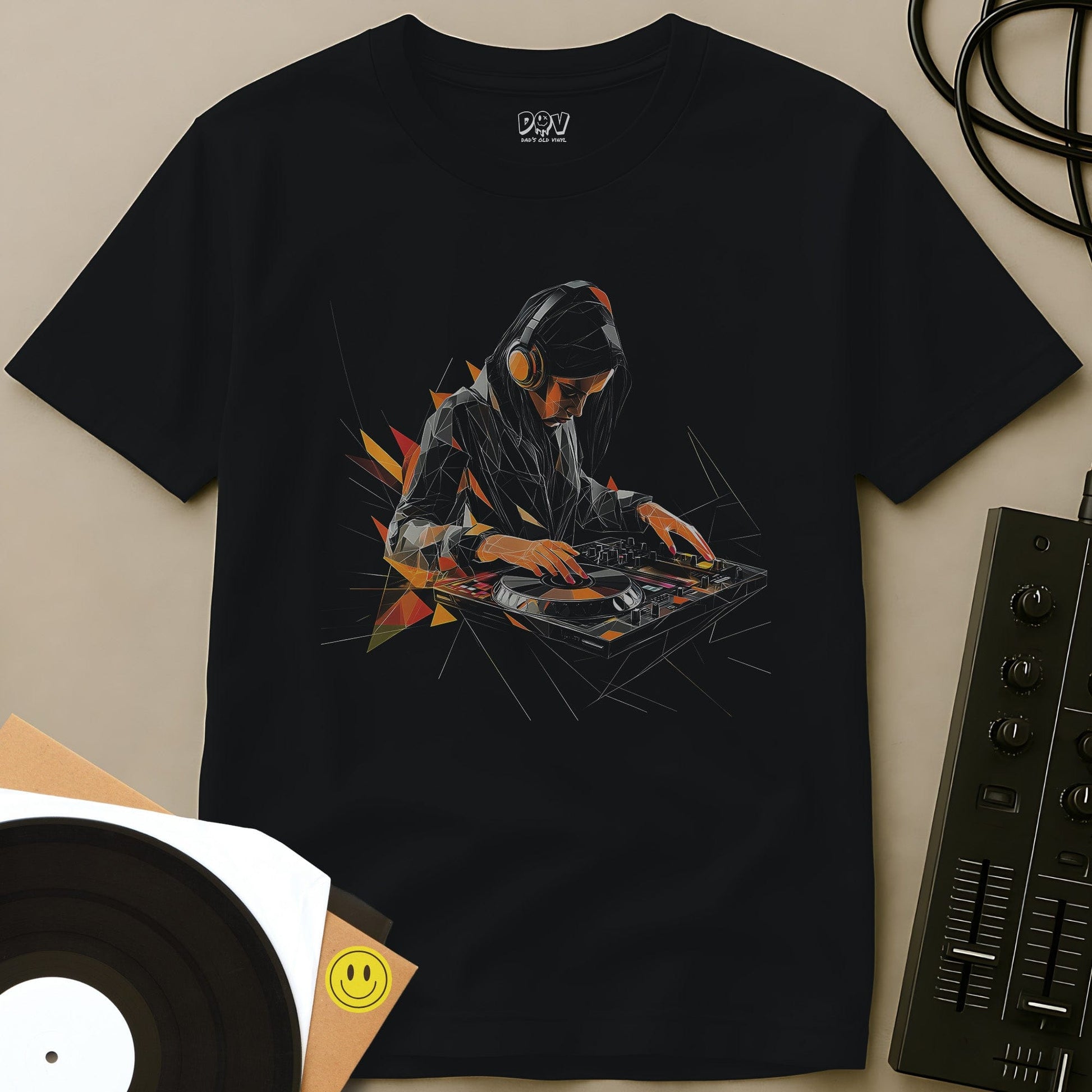 Prism DJ T-Shirt Black / S Prism DJ T-Shirt