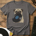 Pug DJ T-Shirt Charcoal / S Pug DJ T-Shirt