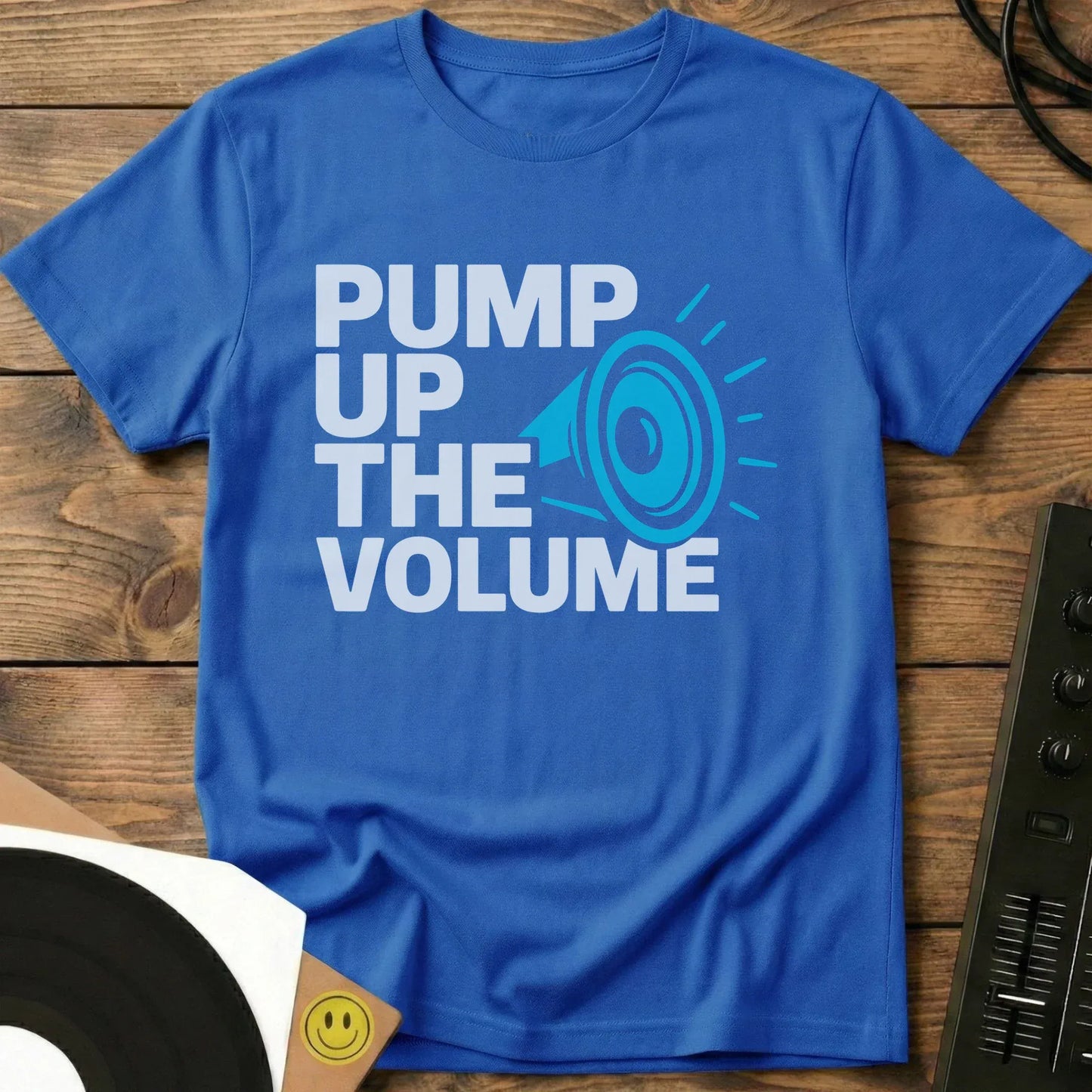Pump Up The Volume T-Shirt Royal / S Pump Up The Volume T-Shirt