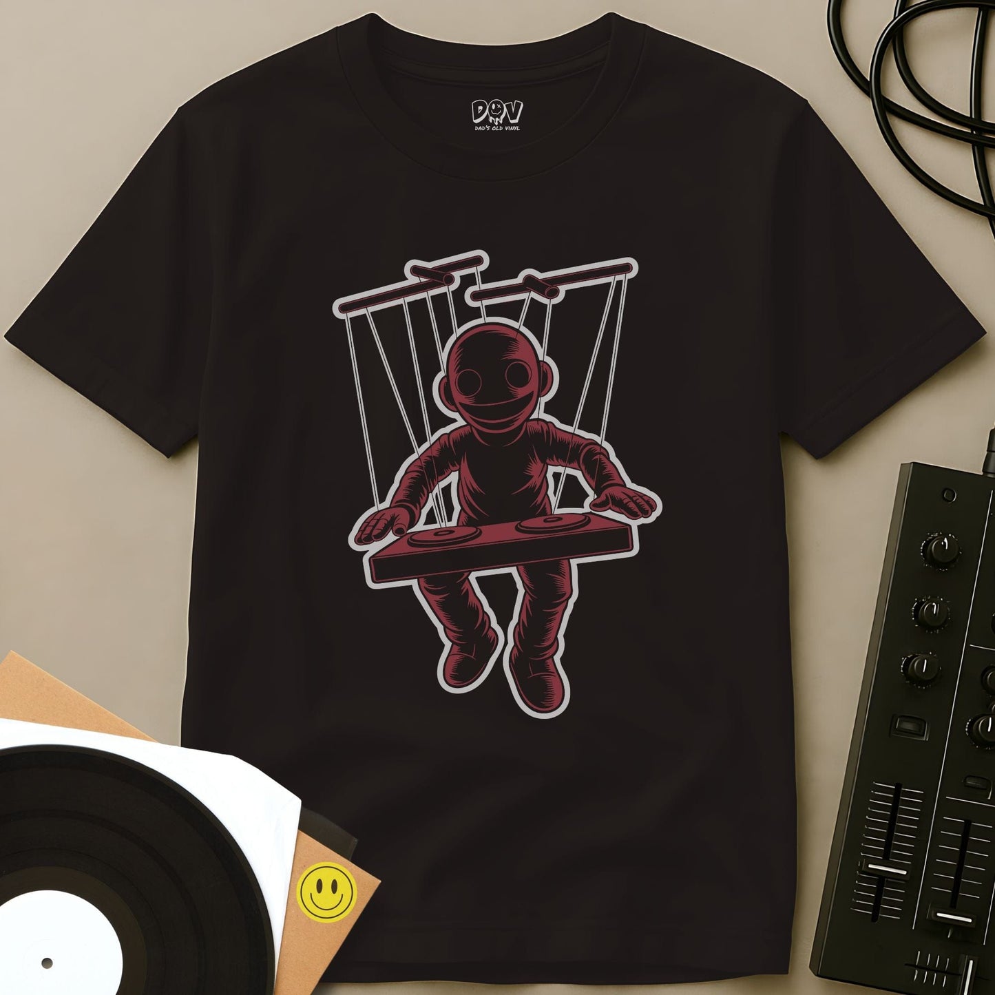 Puppet DJ T-Shirt Dark Chocolate / S Puppet DJ T-Shirt