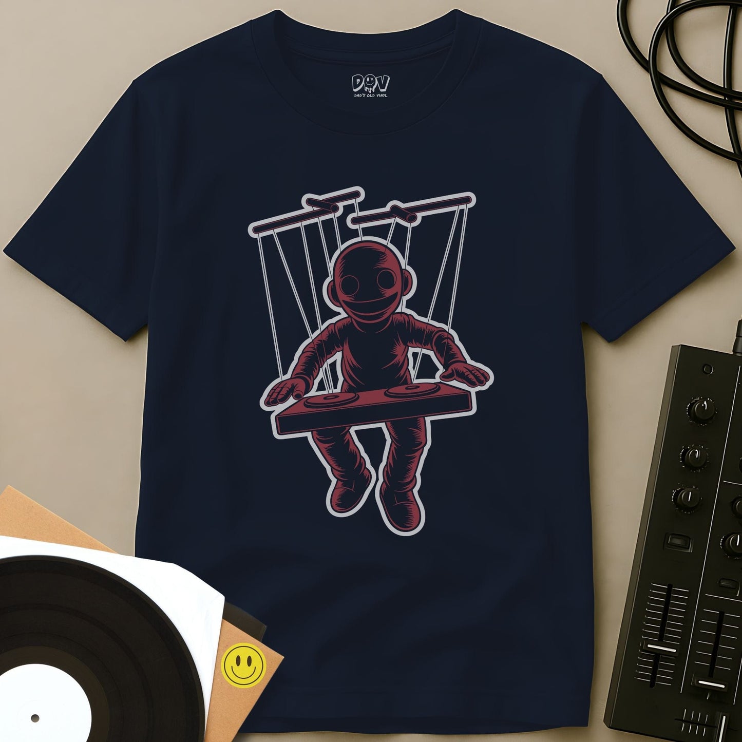 Puppet DJ T-Shirt Navy / S Puppet DJ T-Shirt