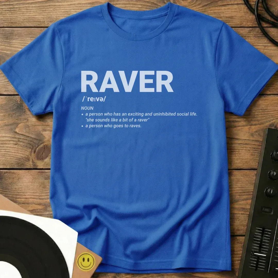 Raver Definition T-Shirt Royal / S Raver Definition T-Shirt