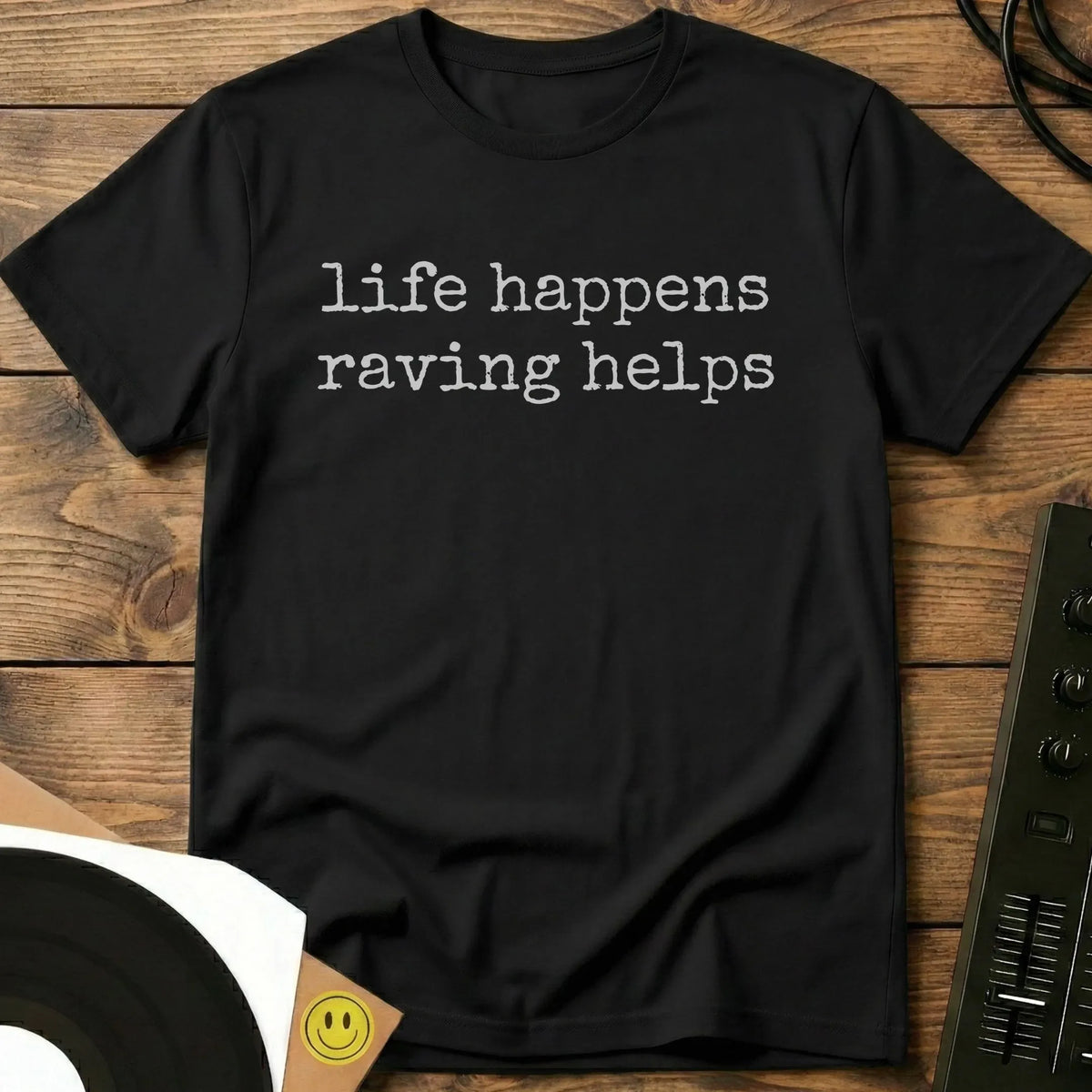 Raving Helps T-Shirt Black / S Raving Helps T-Shirt