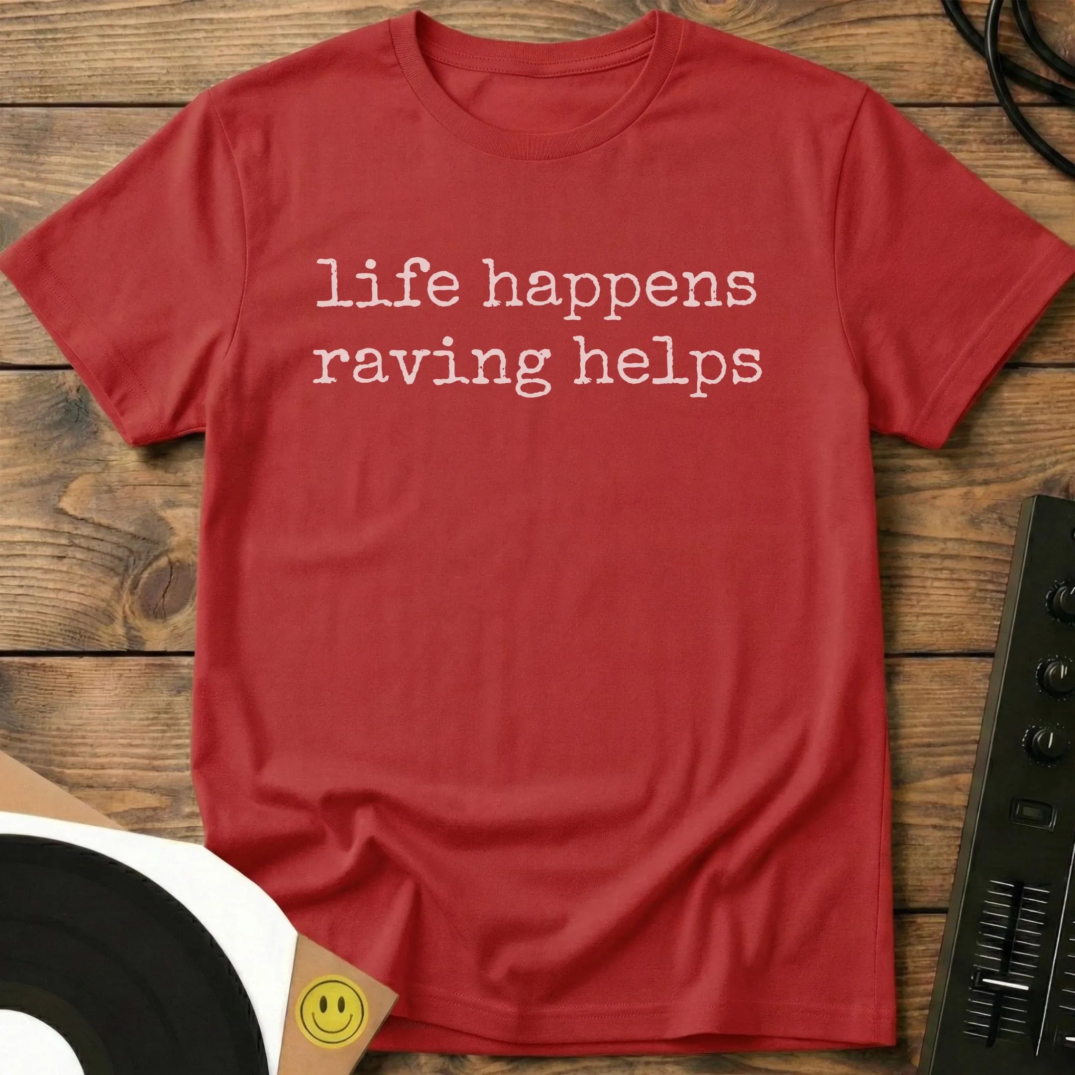 Raving Helps T-Shirt Red / S Raving Helps T-Shirt