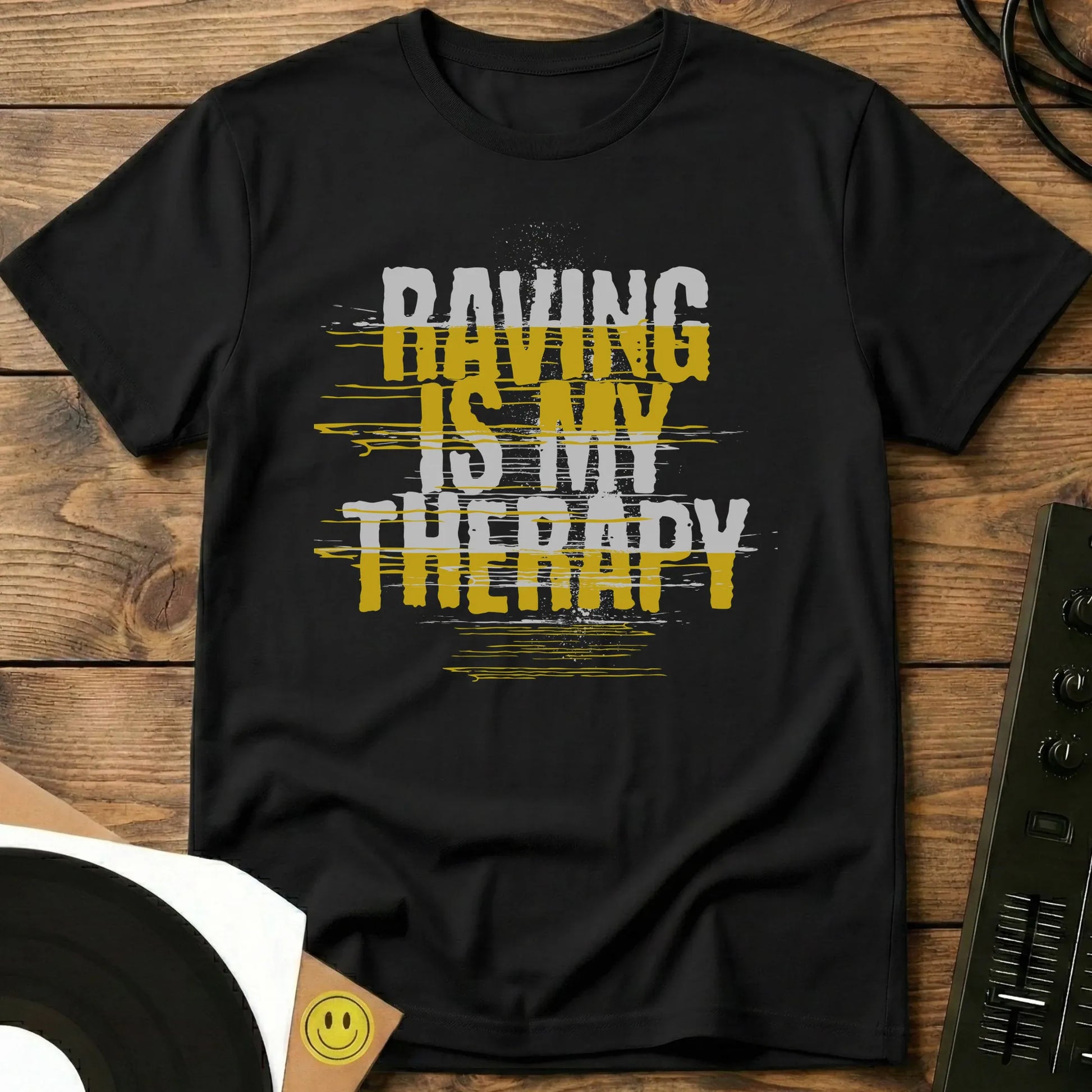 Raving Is My Therapy T-Shirt Black / S Raving Is My Therapy T-Shirt