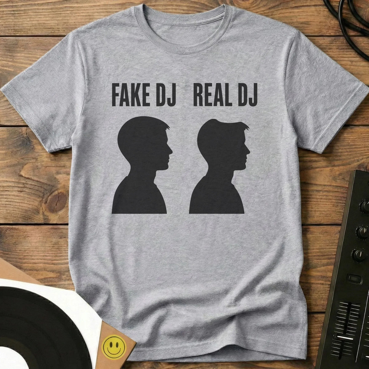 Real DJ Hair T-Shirt Sport Grey / S Real DJ Hair T-Shirt