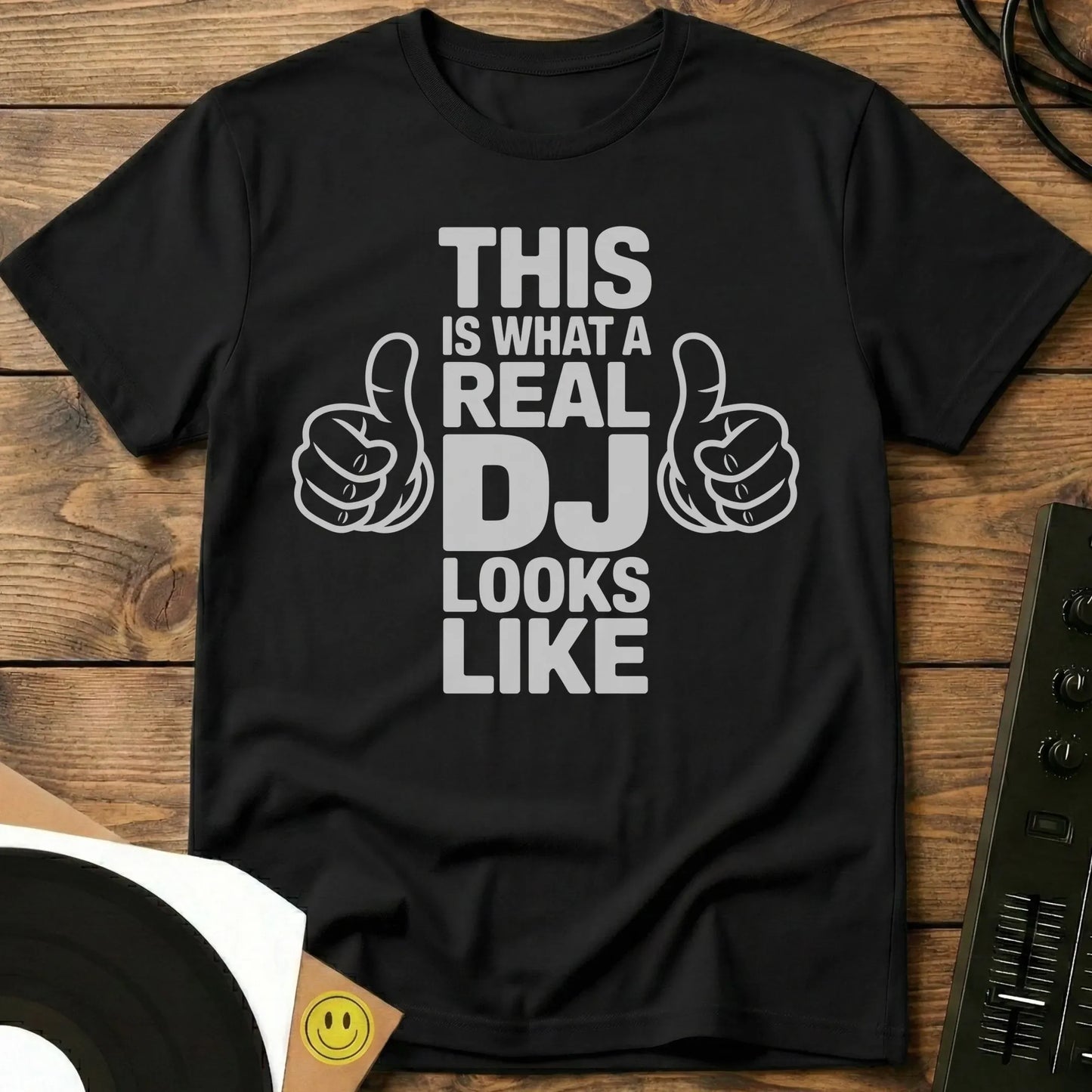 Real DJ Looks Like T-Shirt Black / S Real DJ Looks Like T-Shirt