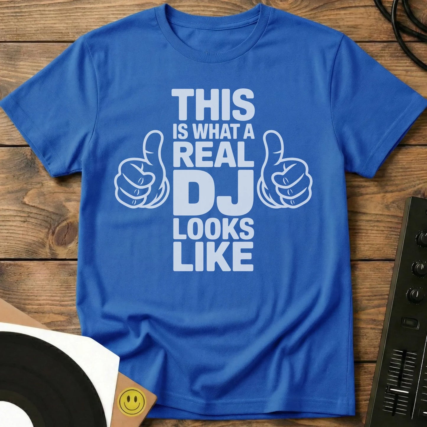 Real DJ Looks Like T-Shirt Royal / S Real DJ Looks Like T-Shirt