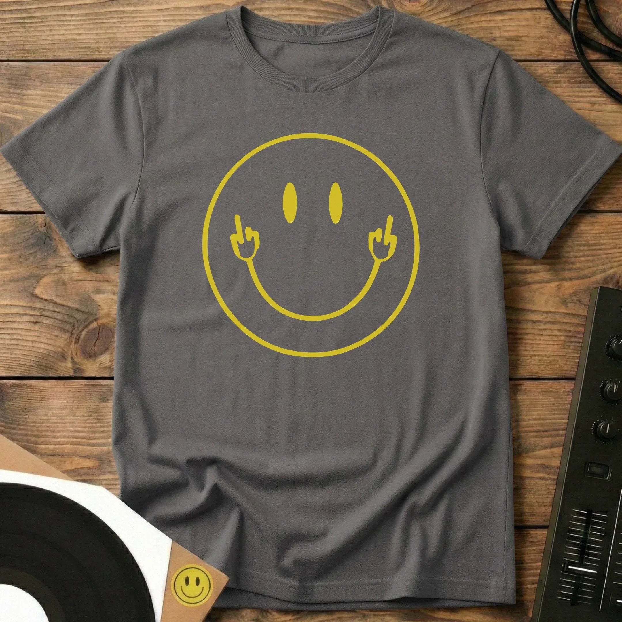 Rebel Raver T-Shirt Charcoal / S Rebel Raver T-Shirt
