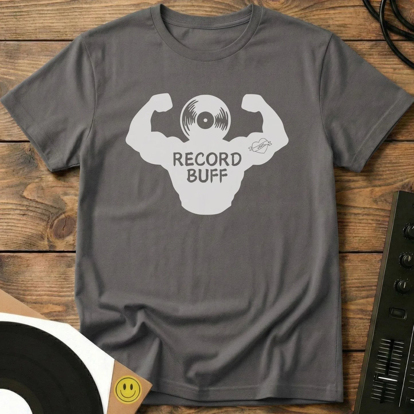 Record Buff T-Shirt Charcoal / S Record Buff T-Shirt