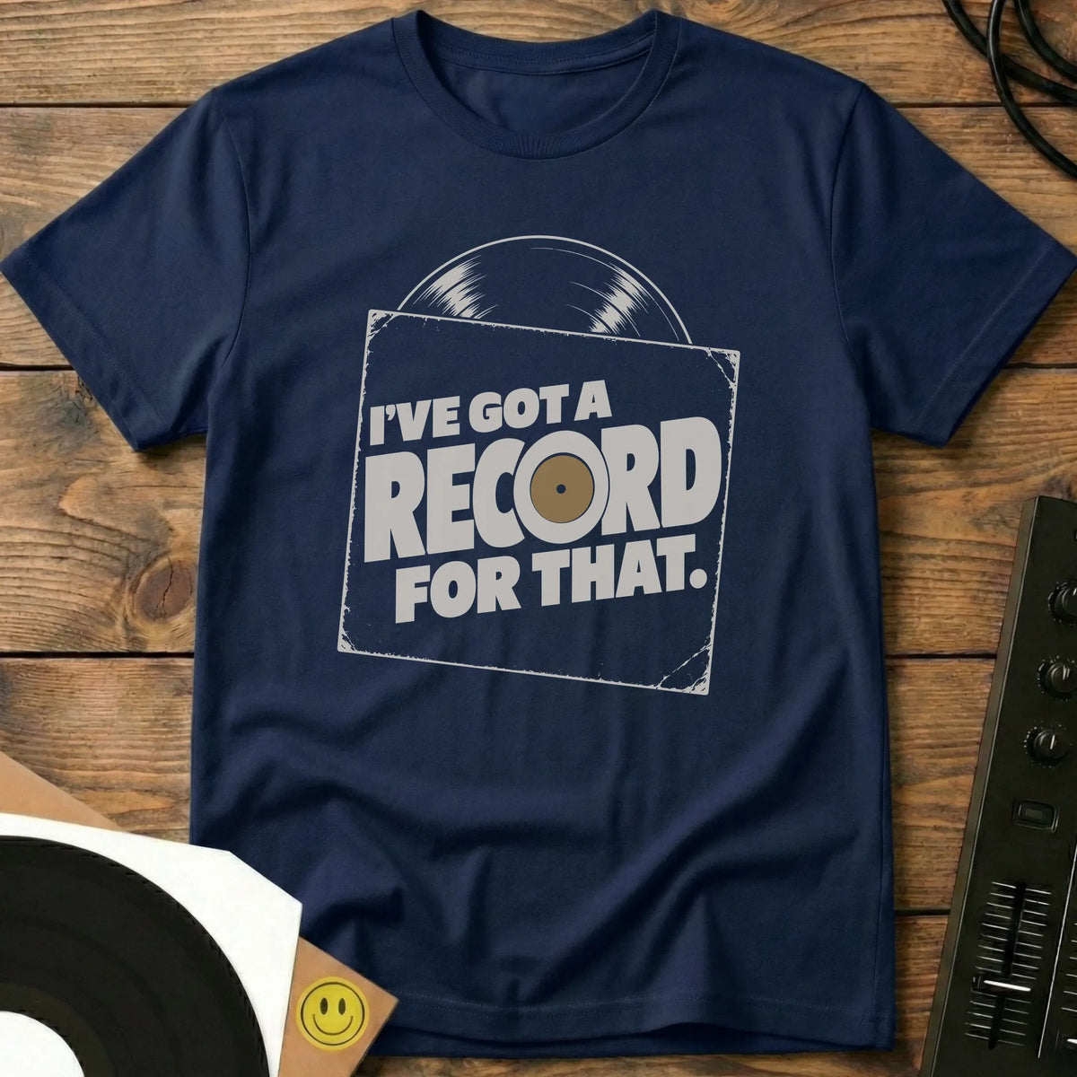 Record For That T-Shirt Navy / S Record For That T-Shirt