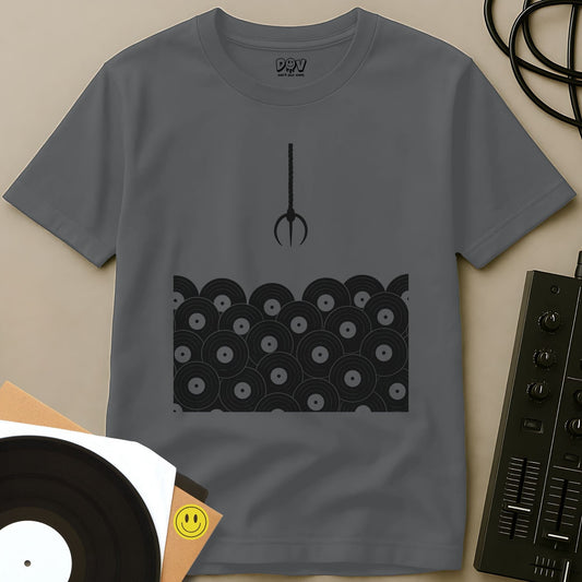 Record Grab T-Shirt Sport Grey / S Record Grab T-Shirt