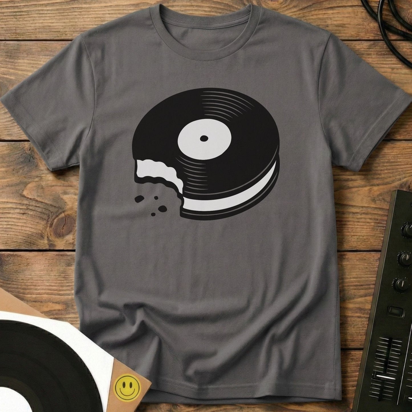 Record Snack T-Shirt Charcoal / S Record Snack T-Shirt