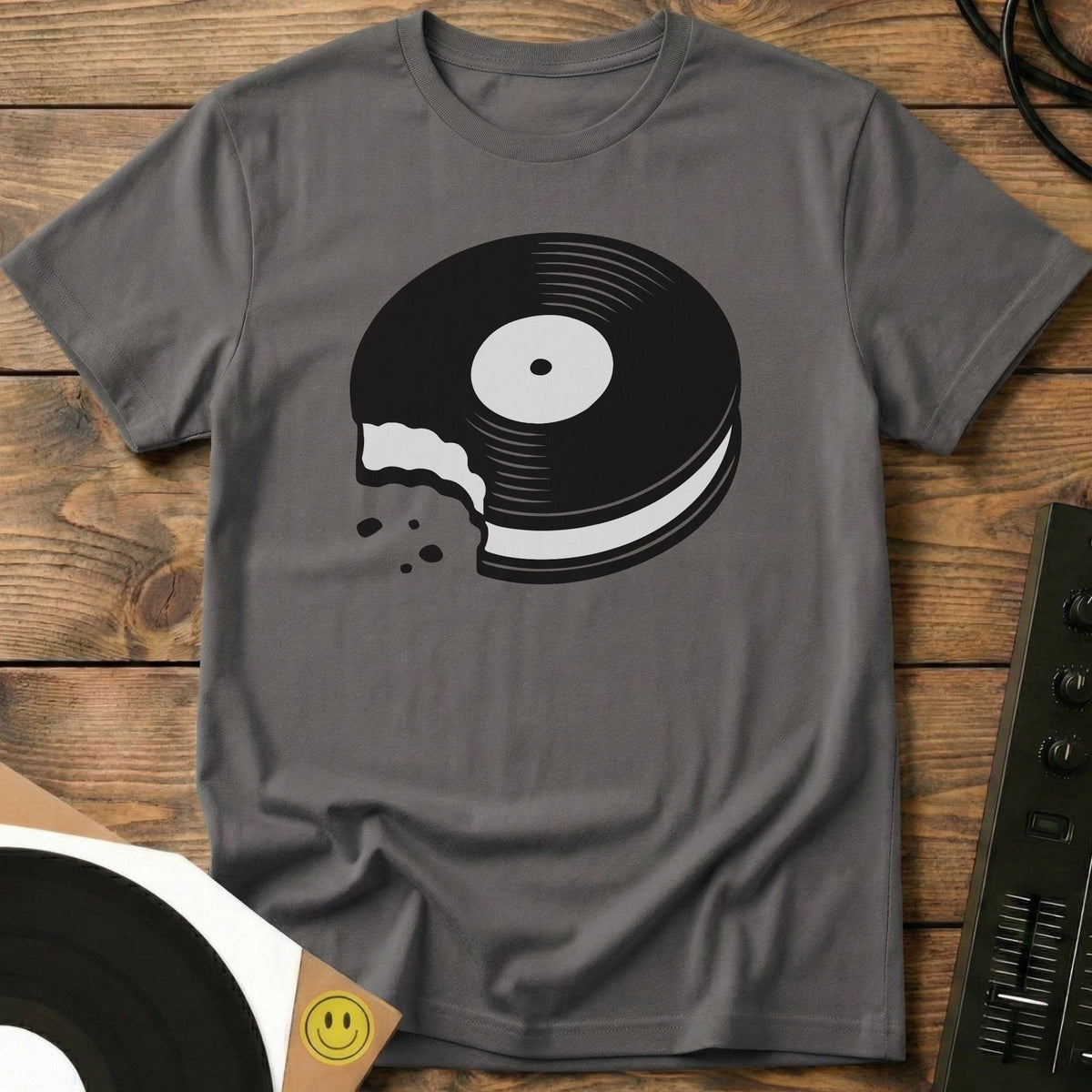 Record Snack T-Shirt Charcoal / S Record Snack T-Shirt