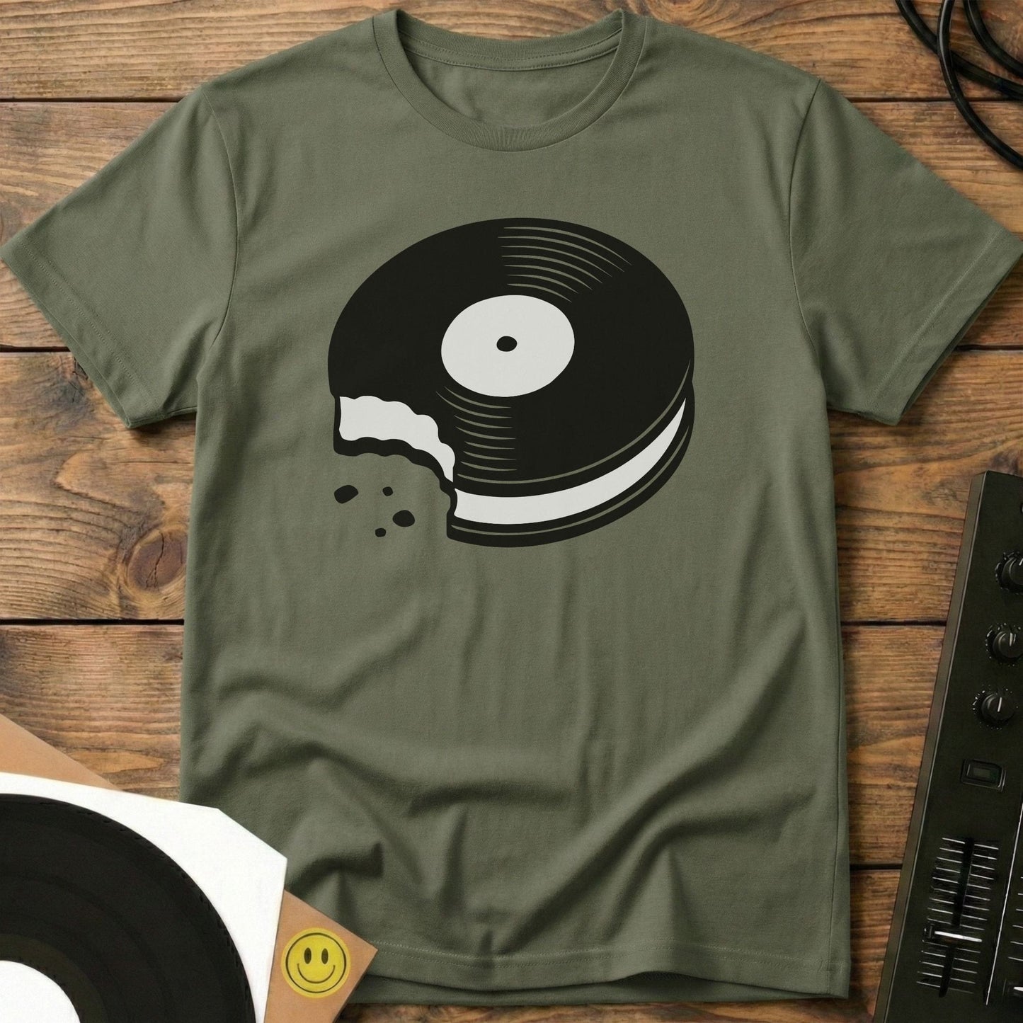 Record Snack T-Shirt Military Green / S Record Snack T-Shirt