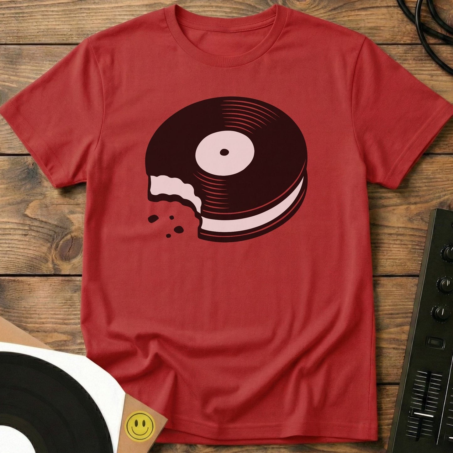 Record Snack T-Shirt Red / S Record Snack T-Shirt