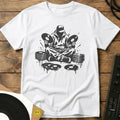 Record Sorting Sketch T-Shirt White / S Record Sorting Sketch T-Shirt