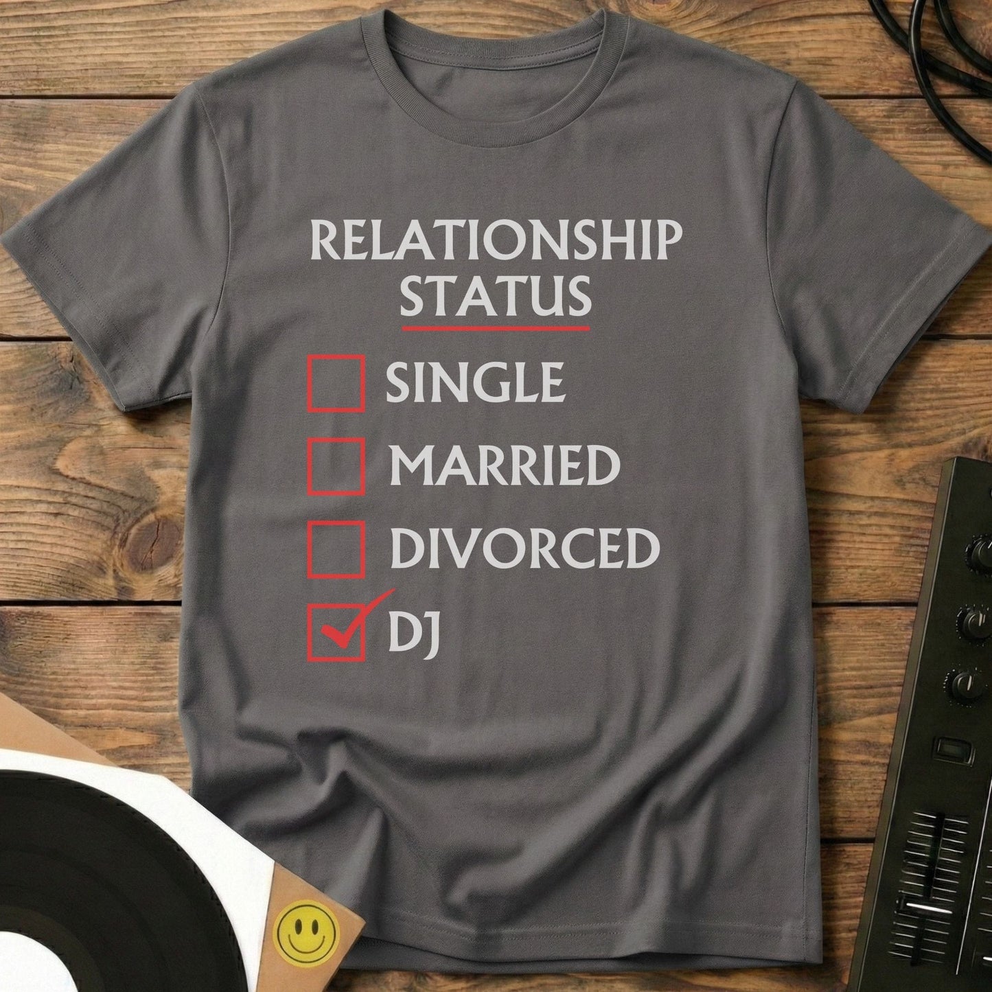 Relationship Status T-Shirt Charcoal / S Relationship Status T-Shirt