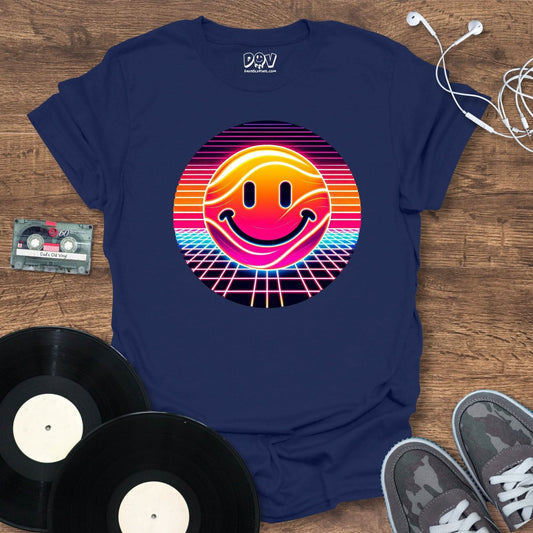 Retro Smiles T-Shirt Navy / S Retro Smiles T-Shirt