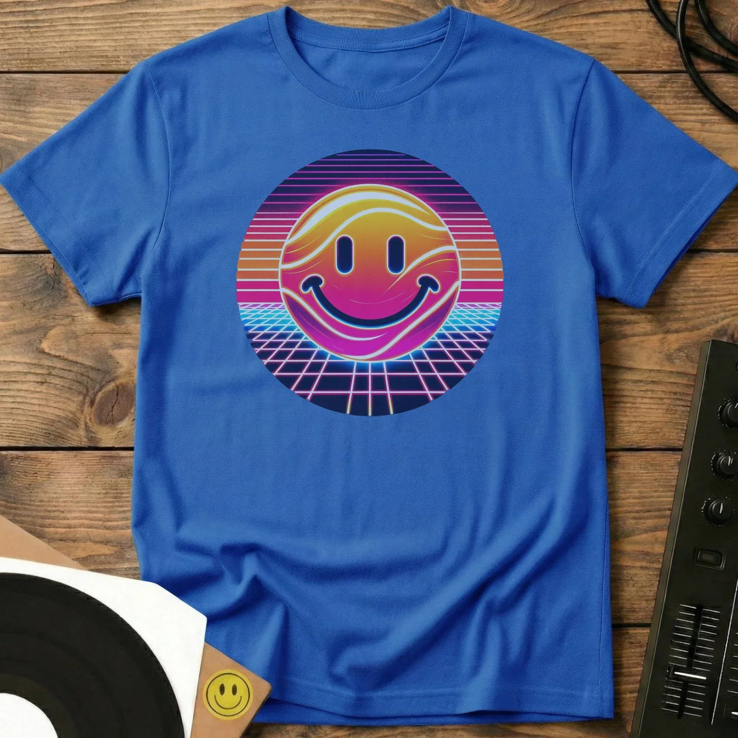 Retro Smiles T-Shirt Royal / S Retro Smiles T-Shirt