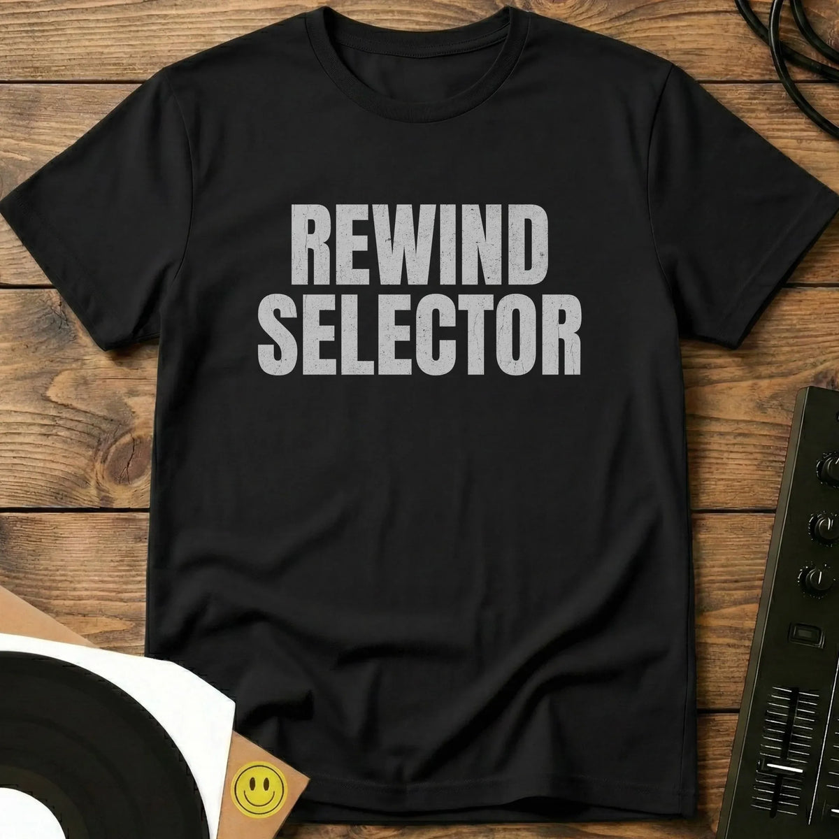 Rewind Selector T-Shirt Black / S Rewind Selector T-Shirt