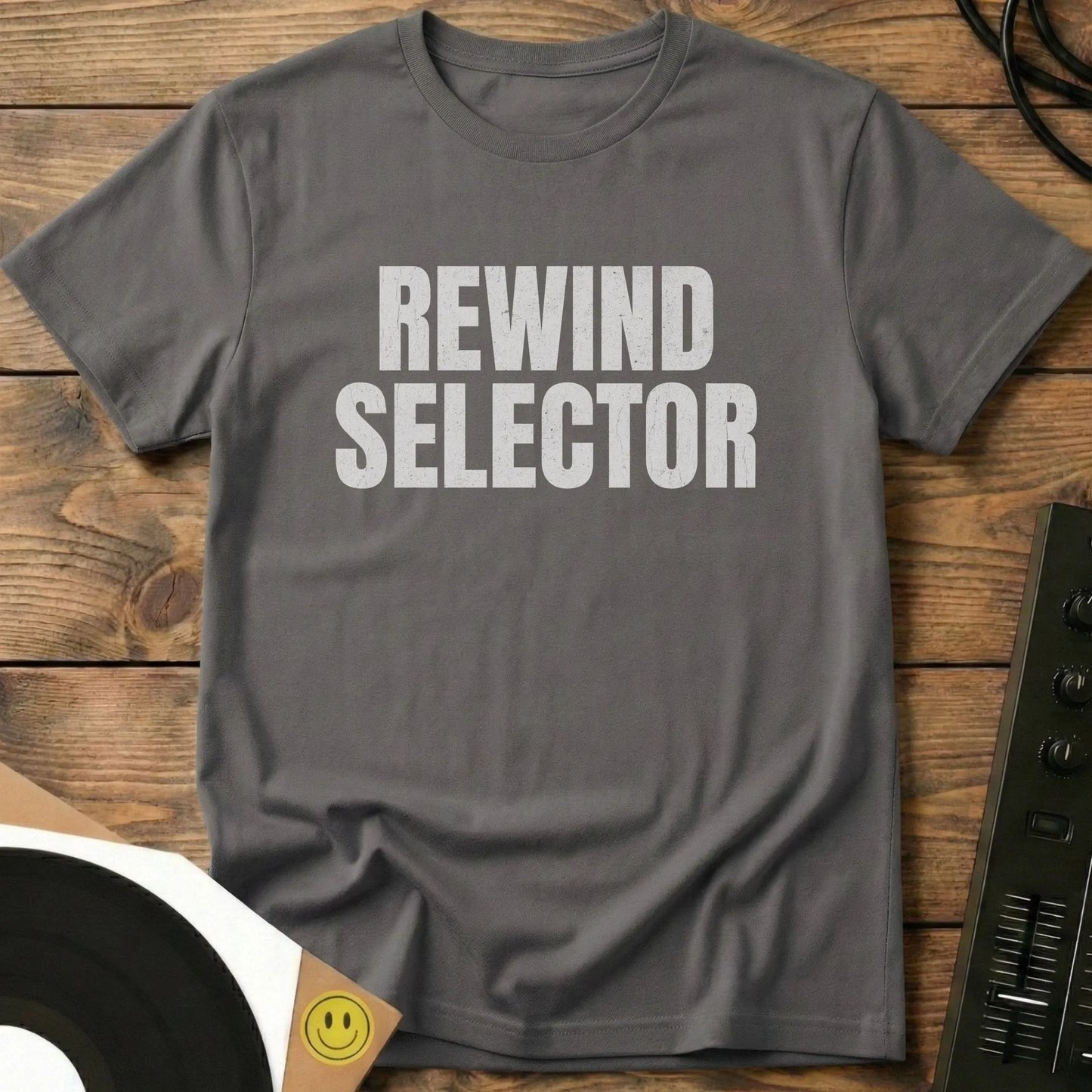Rewind Selector T-Shirt Charcoal / S Rewind Selector T-Shirt
