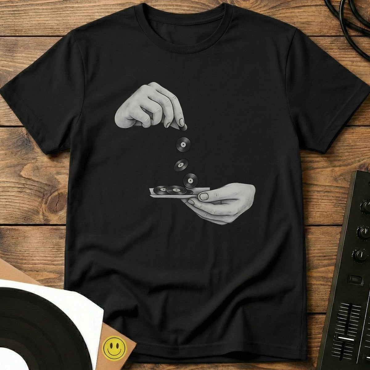 Roll And Spin T-Shirt Black / S Roll And Spin T-Shirt