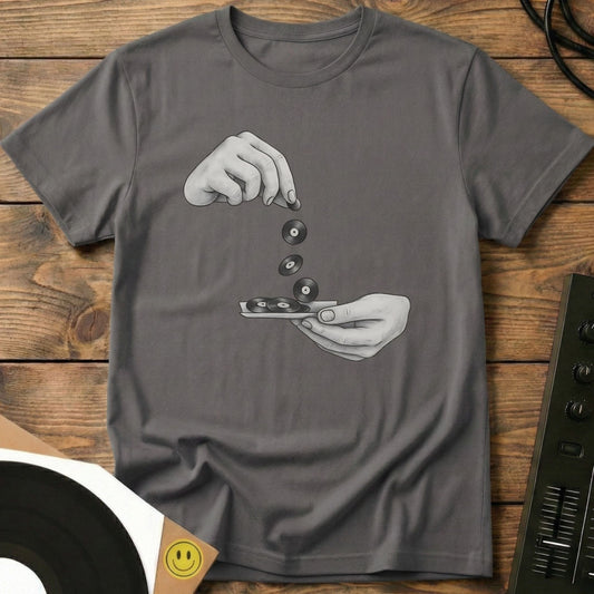 Roll And Spin T-Shirt Charcoal / S Roll And Spin T-Shirt