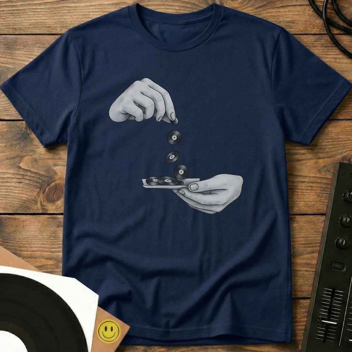 Roll And Spin T-Shirt Navy / S Roll And Spin T-Shirt