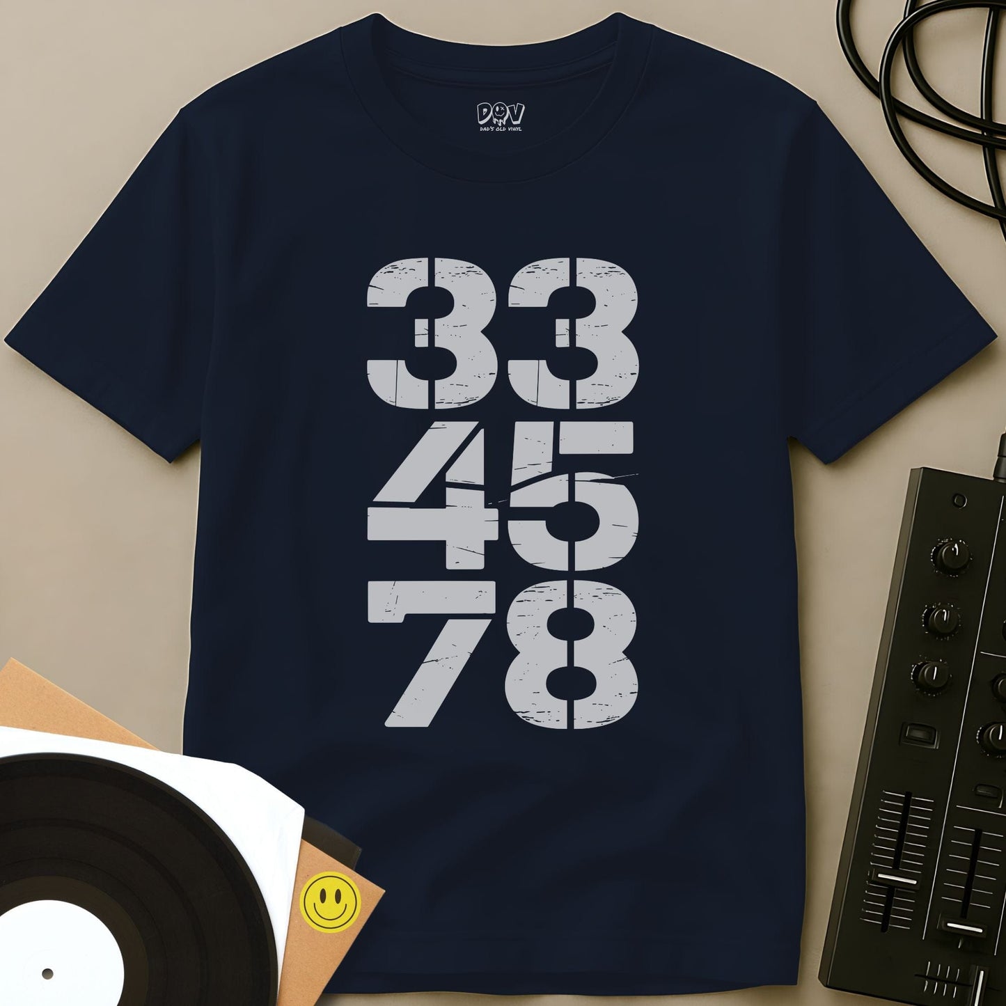 RPM Stack T-Shirt Navy / S RPM Stack T-Shirt