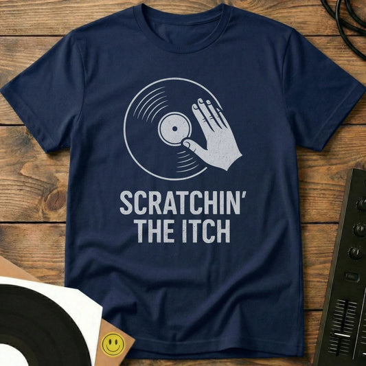 Scratchin’ the Itch T-Shirt Navy / S Scratchin’ the Itch T-Shirt