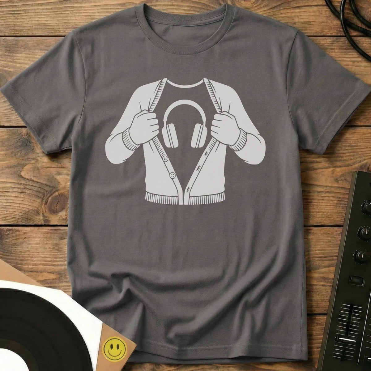 Secret Identity T-Shirt Charcoal / S Secret Identity T-Shirt