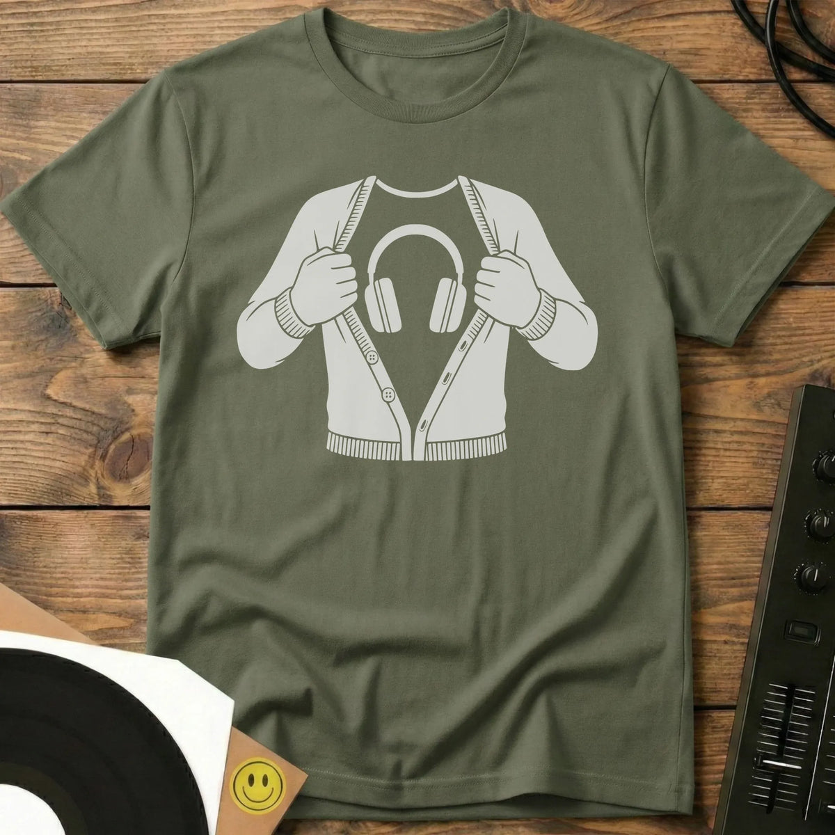 Secret Identity T-Shirt Military Green / S Secret Identity T-Shirt