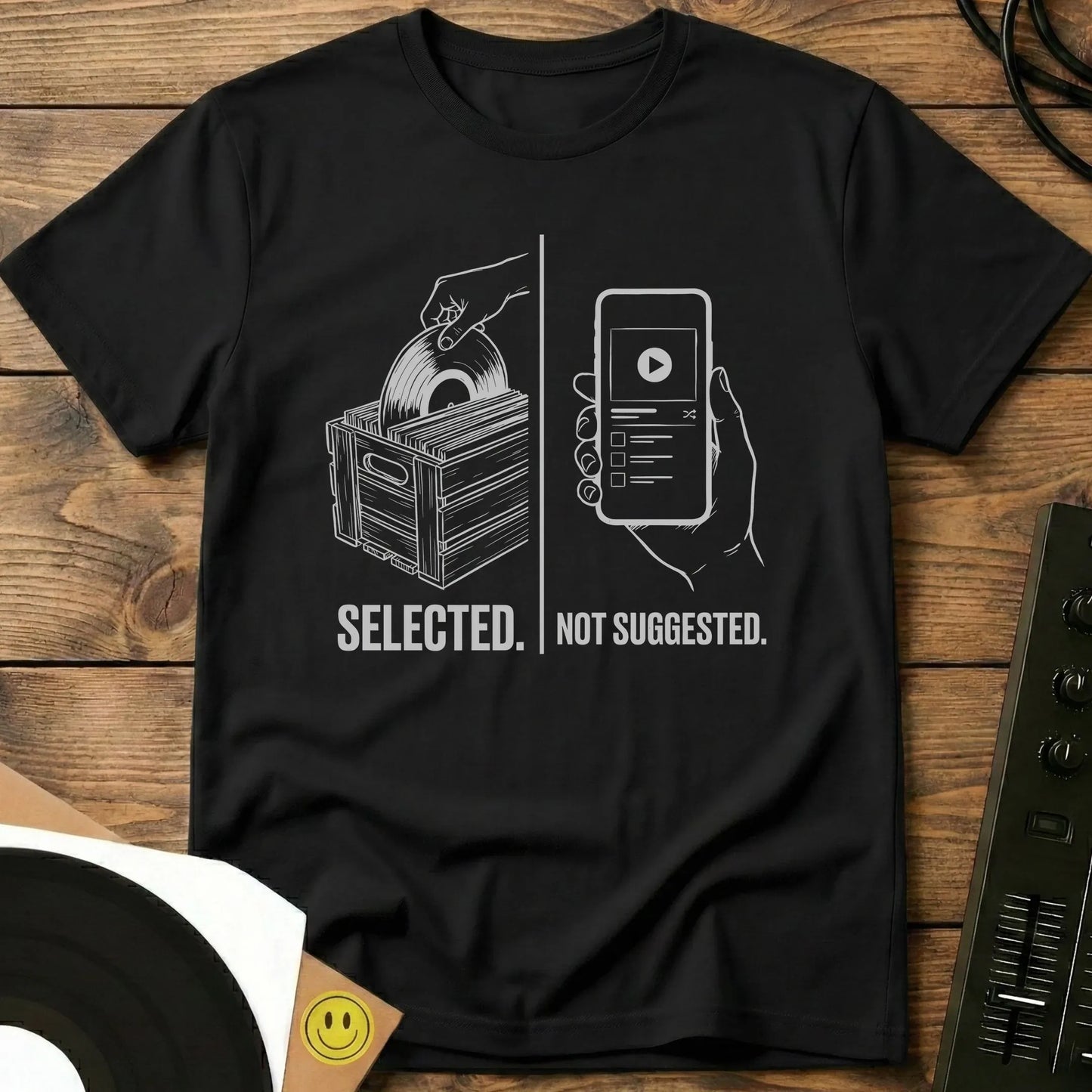 Selected T-Shirt Black / S Selected T-Shirt