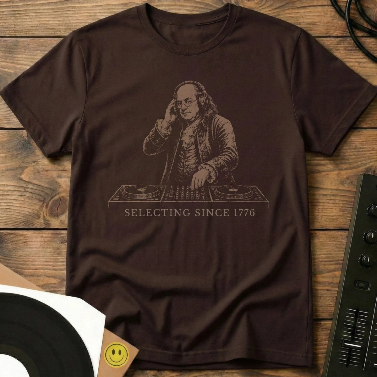 Selecting Since 1776 T-Shirt Dark Chocolate / S Selecting Since 1776 T-Shirt
