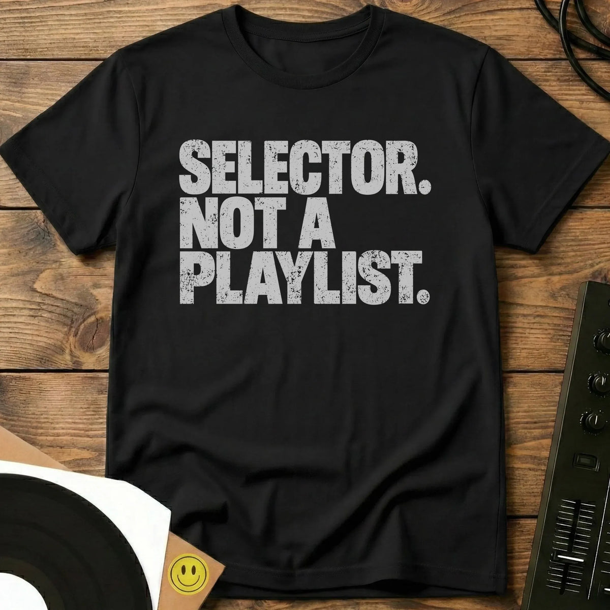 Selector Not A Playlist T-Shirt Black / S Selector Not A Playlist T-Shirt