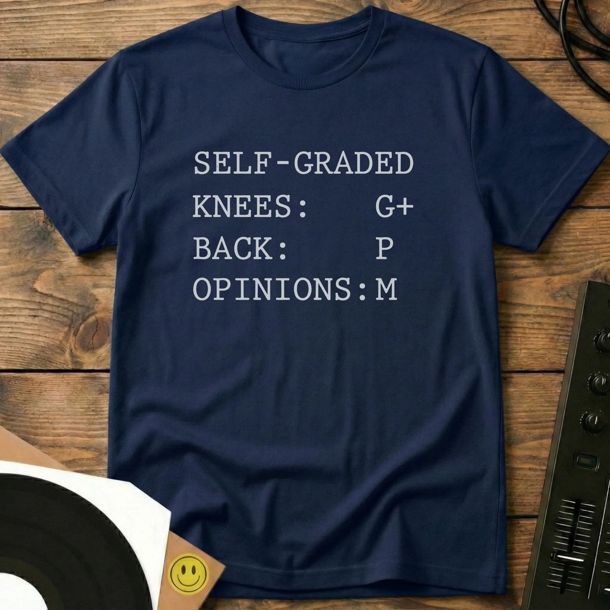 Self Graded T-Shirt Navy / S Self Graded T-Shirt
