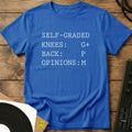 Self Graded T-Shirt Royal / S Self Graded T-Shirt