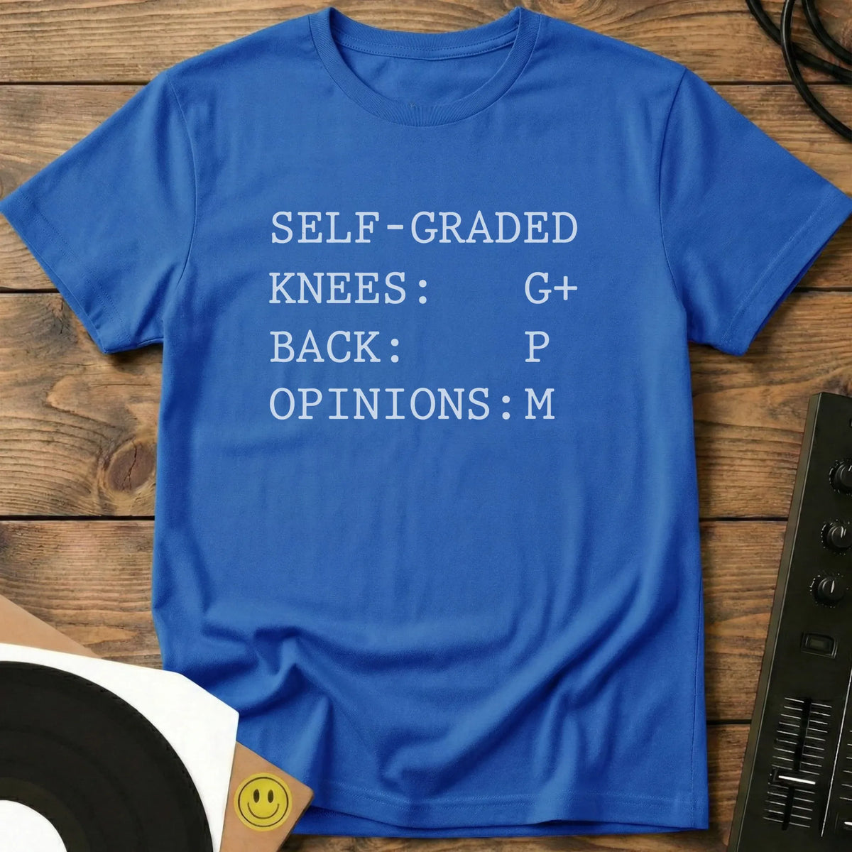 Self Graded T-Shirt Royal / S Self Graded T-Shirt
